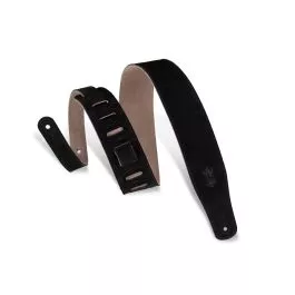 Levy's Guitar Strap MS26-BLK Suede Black