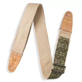 Levy’s Guitar Straps MH8P-005 2″” Hemp Webbing Guitar Strap
