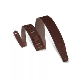 Levy's Guitar Straps MS26-RST Leather Suede Color Rust