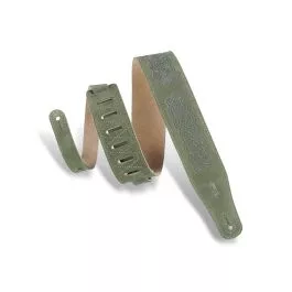 Levy's Guitar Straps MS26CK-GRN Suede Celtic Green