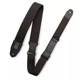 Levy's MRHC-BLK 2" Guitar Strap Cotton Webbing Right Color BLACK