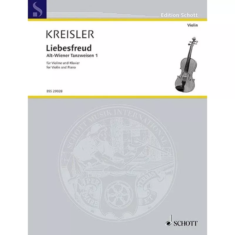 Liebesfreud For Violin And Piano