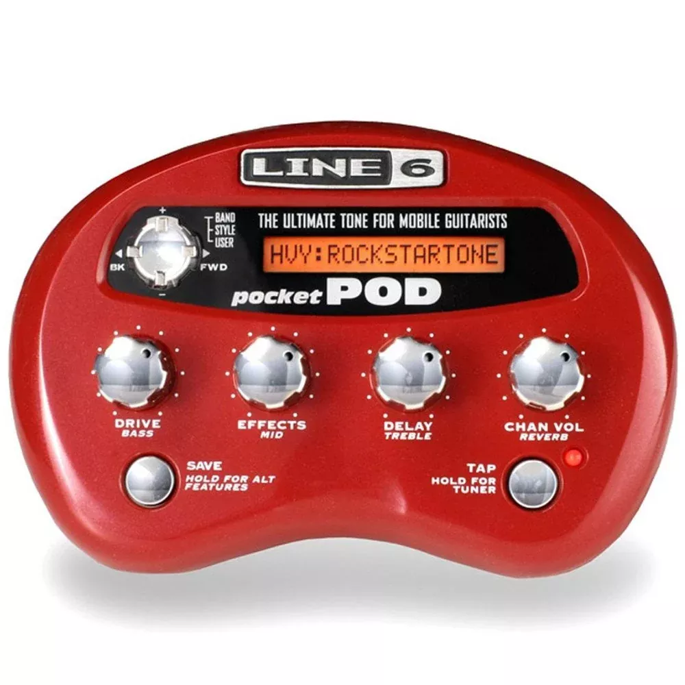 Line 6 POCKETPOD Mini Battery-PoweredEffects Processor