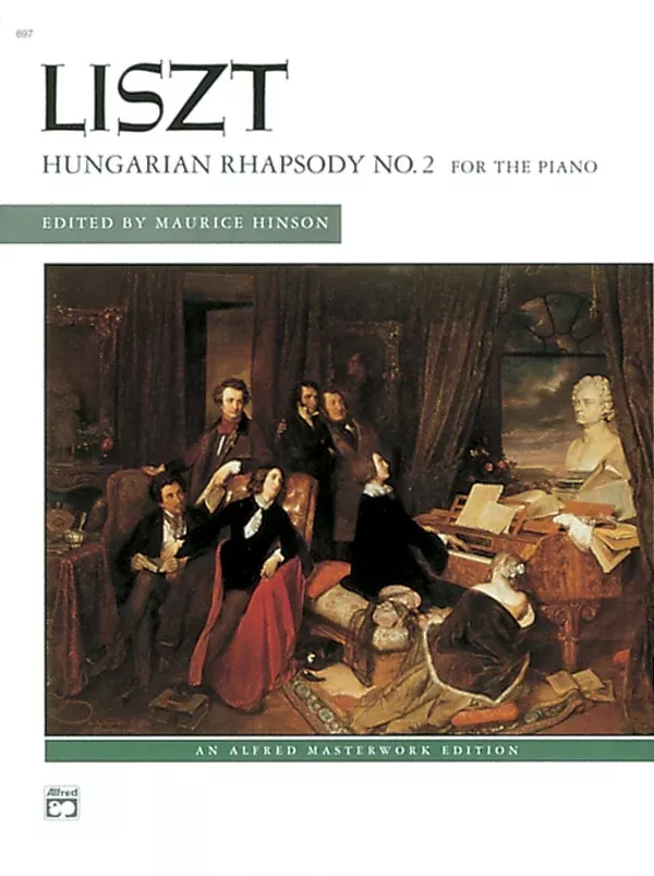 Liszt: Hungarian Rhapsody, No. 2: Piano Book