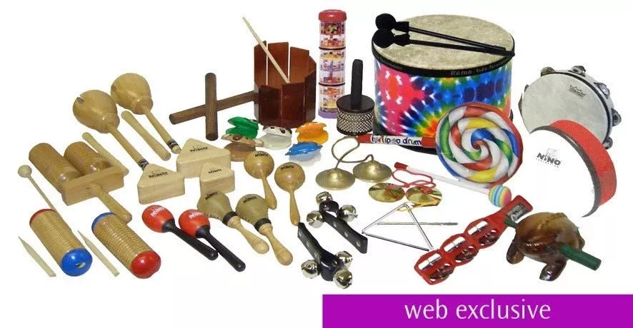 LMS Foundation Stage Percussion Pack for EYFS with 30 Instruments – LMFSP