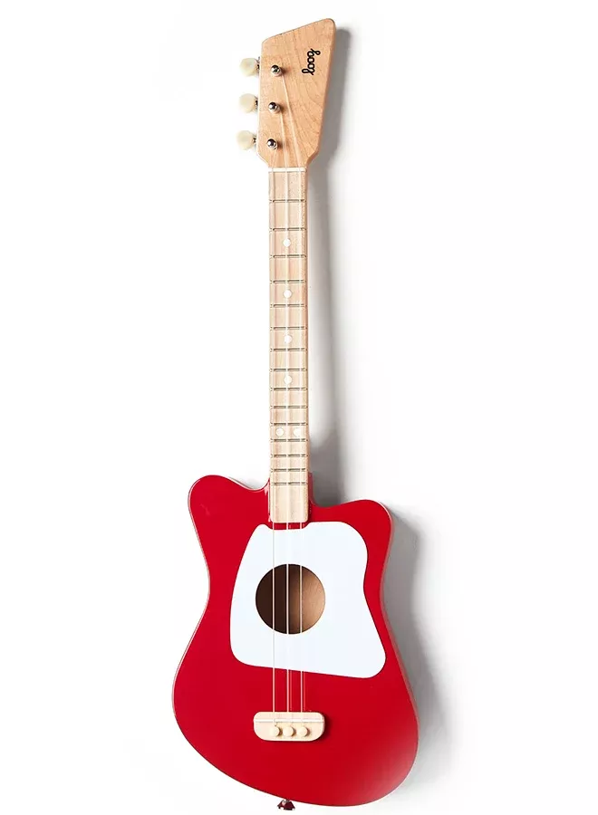 Loog Mini Red Acoustic Guitar