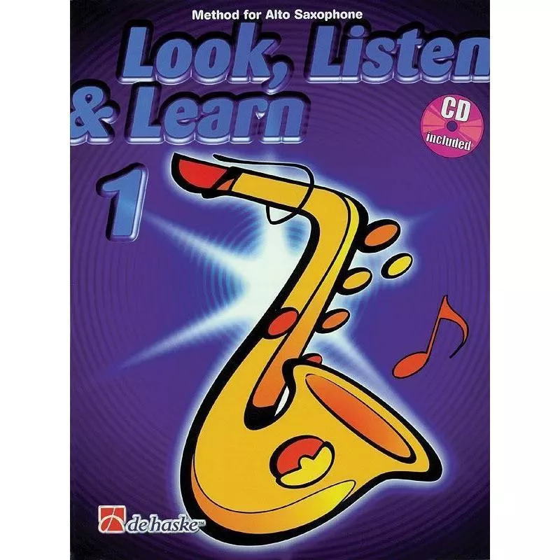 Look, Listen & Learn 1 - Method for Alto Saxophone