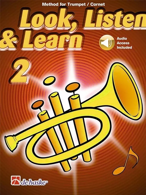 LOOK LISTEN & LEARN PART 2 TRUMPET BK/OLA