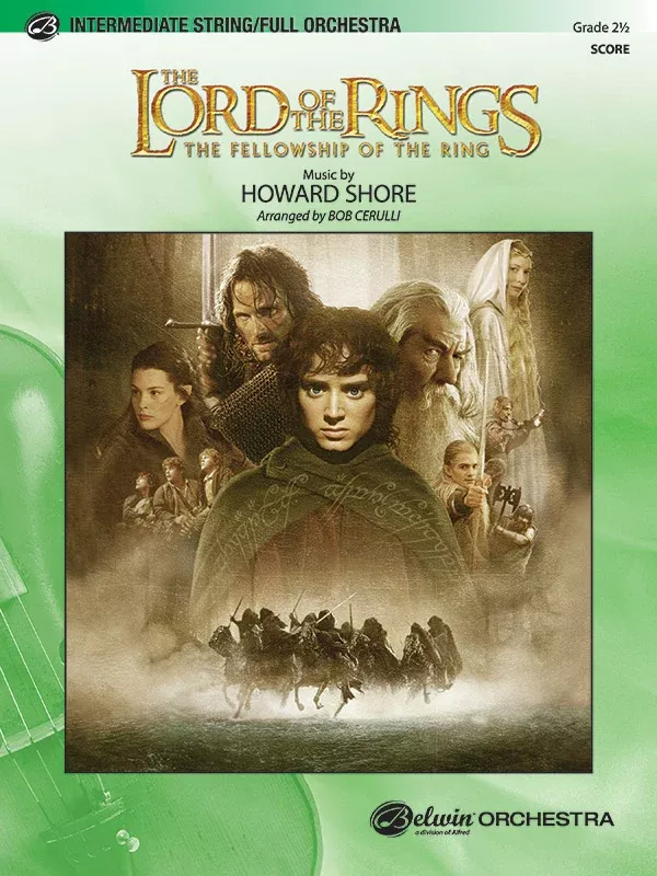 The Lord of the Rings: The Fellowship of the Ring: Full Orchestra Conductor Score
