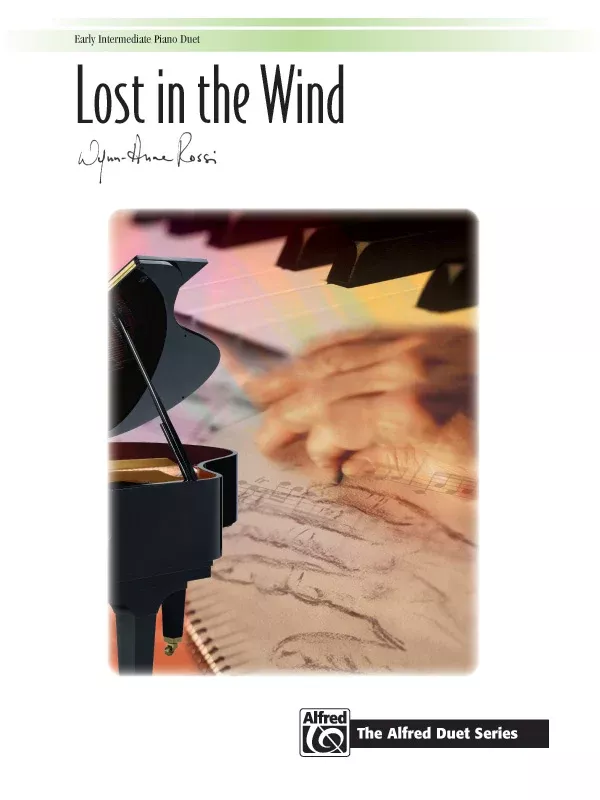 Lost in the Wind: Piano Duet (1 Piano, 4 Hands) Sheet