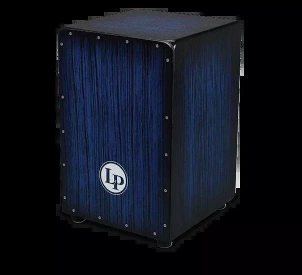LP Aspire Accent Cajon Blue Burst Streak