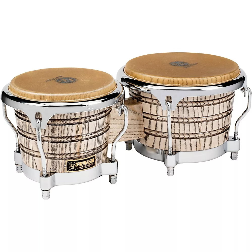 LP LP793X Giovanni Galaxy Series Bongos Chrome