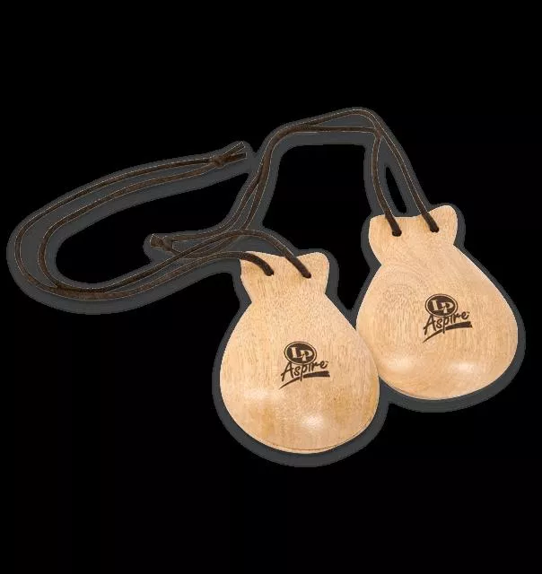 LP LPA131 Aspire Hand Held Castanets 2 Pair