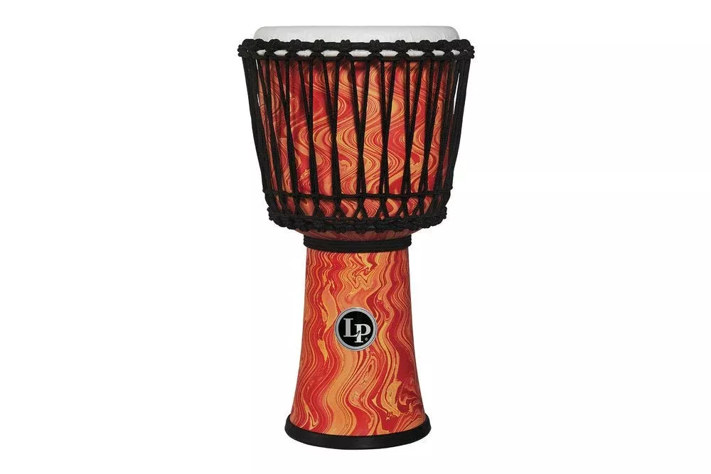 LP Orange Marble Djembe LP2010-OM