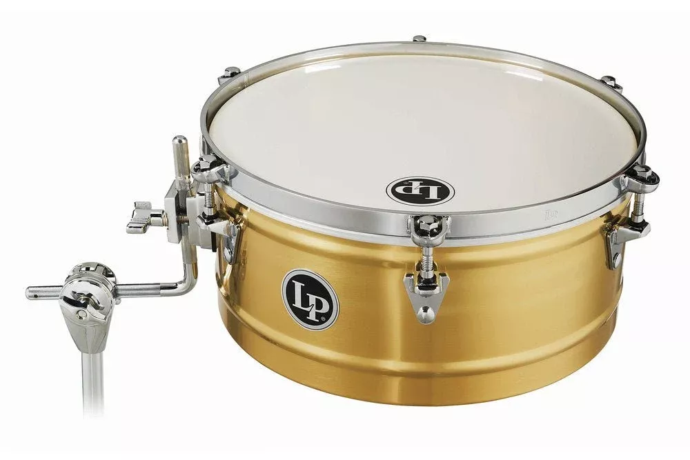 LP Timbales Single Brass Timbales 14" (LP6514-B)