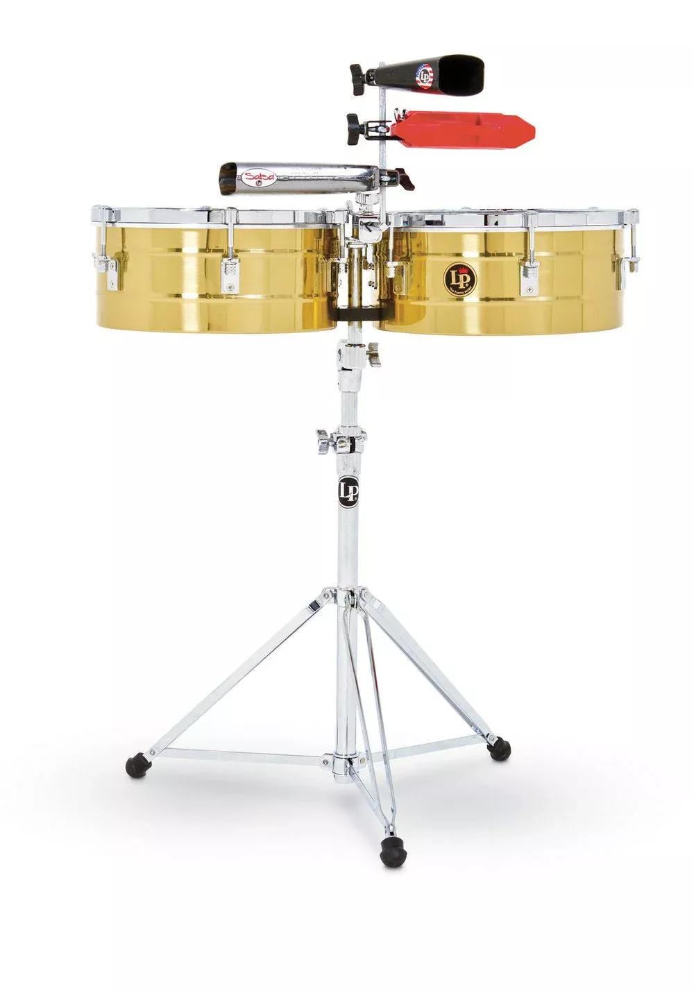 LP Timbales Tito Puente Solid Brass 13″/14″ (LP256-B)