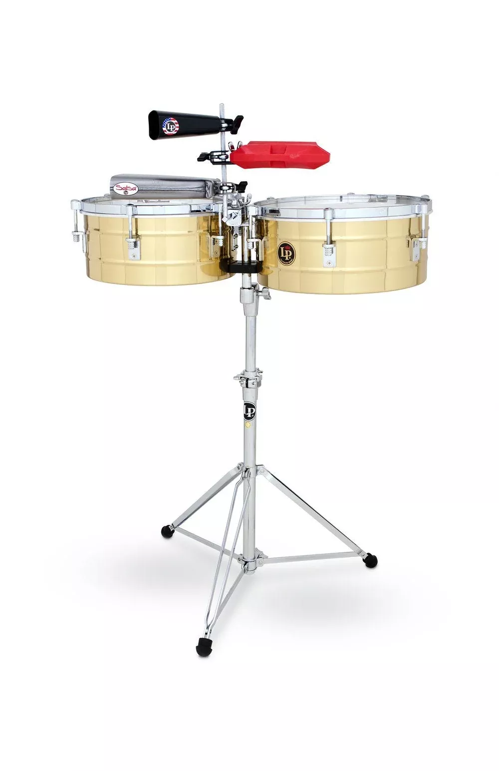 LP Timbales Tito Puente Solid Brass 14″/15″ (LP257-B)