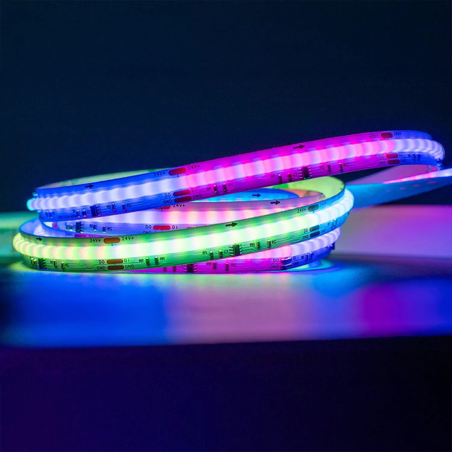 LYYT 24V COB RGB Smart LED Tape IP20