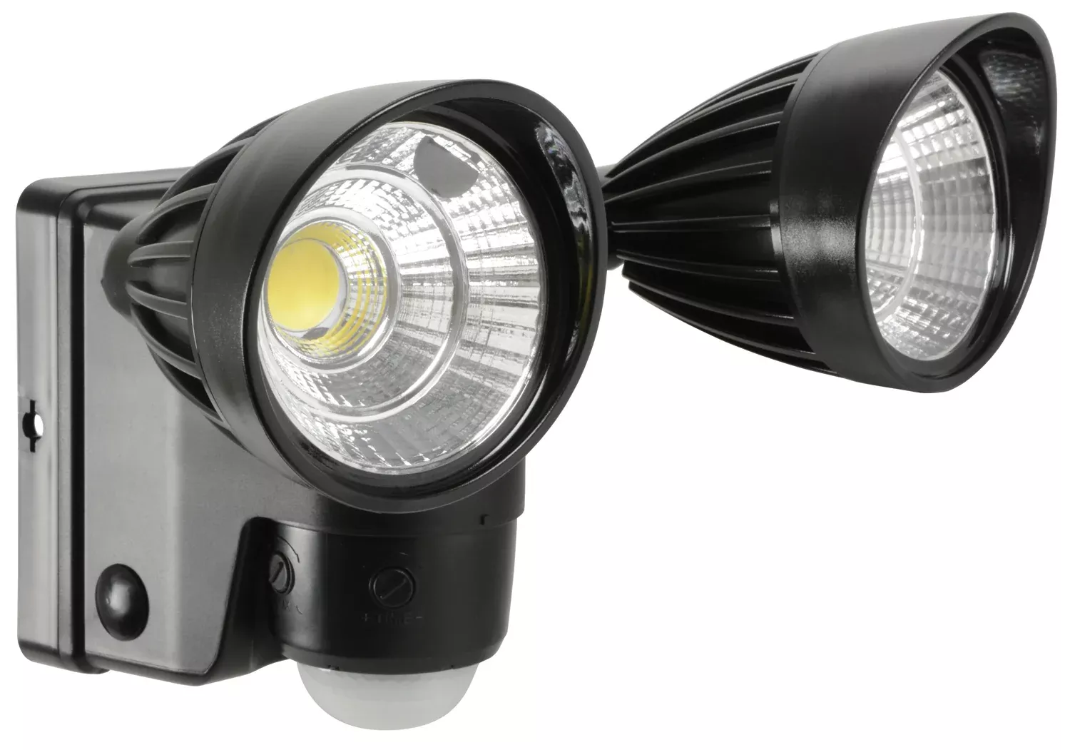 LYYT Battery Powered Motion Sensor Twin LED Floodlight
