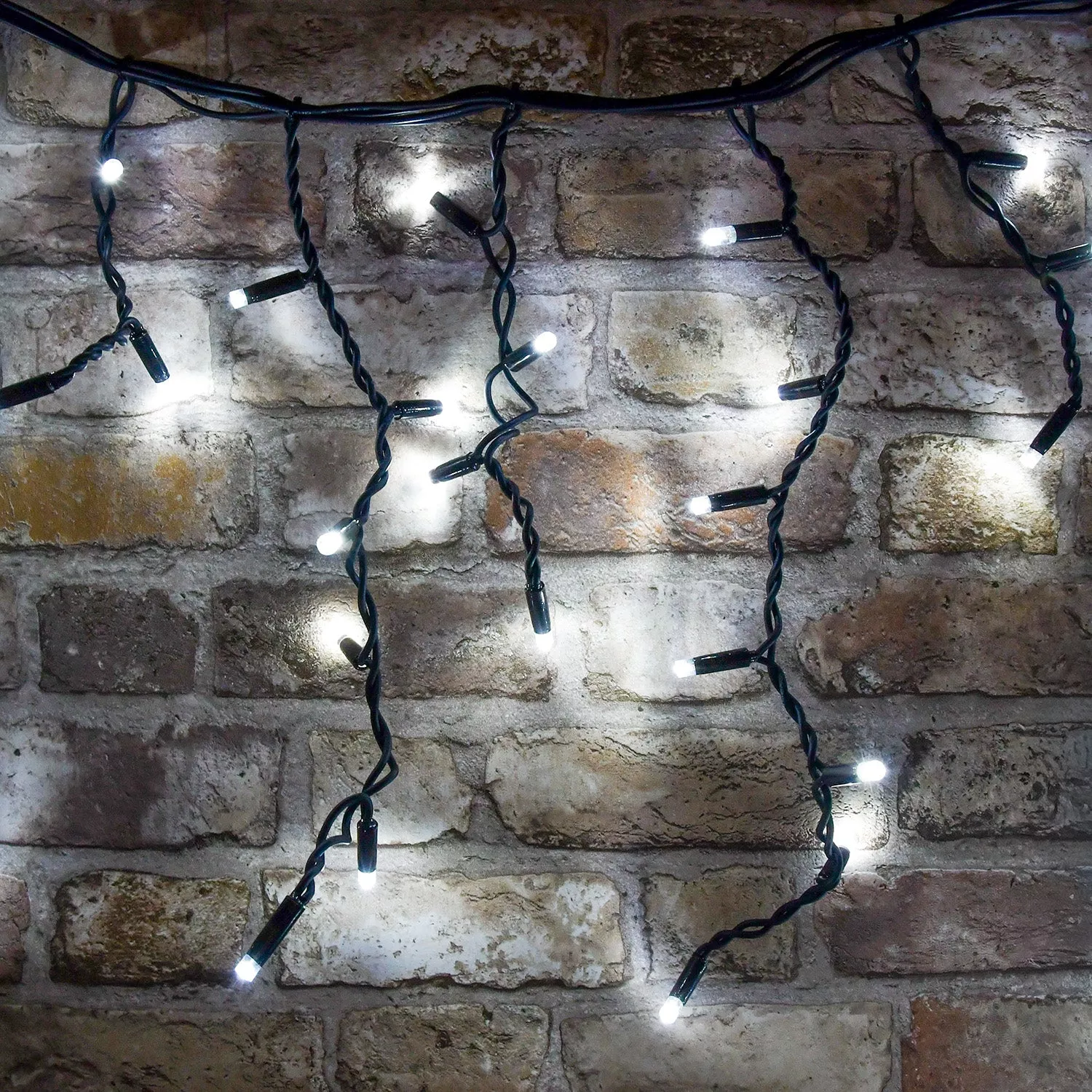 LYYT Icicle-Inspired Multi-Sequence Outdoor LED String Lights – 180ILCON-CW