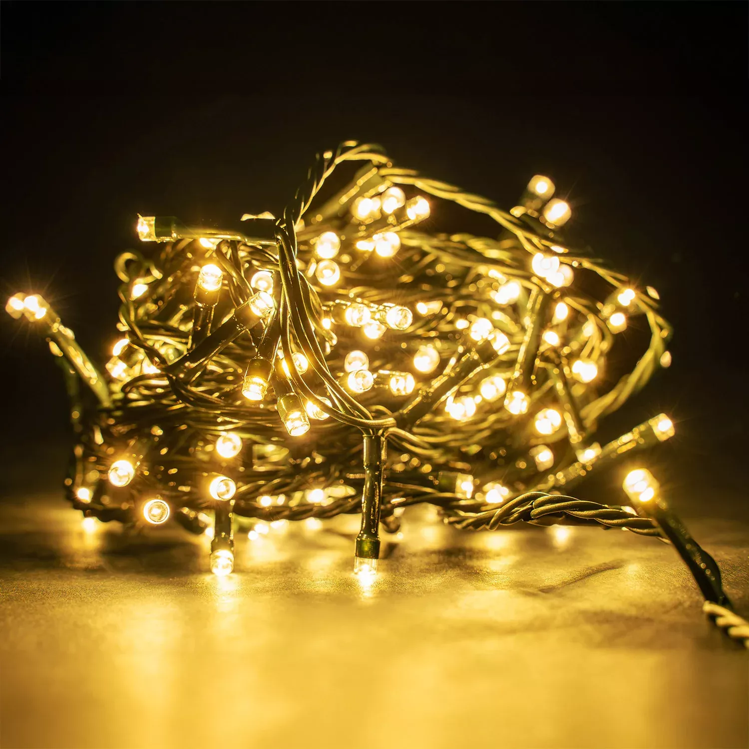 LYYT Multi-Sequence LED Indoor/Sheltered Outdoor String Lights with 24-Hour Auto-Timer – 200TS-MC