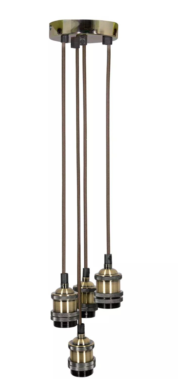 LYYT Quad E27 Pendant Cordsets – 4P-E27-ABR