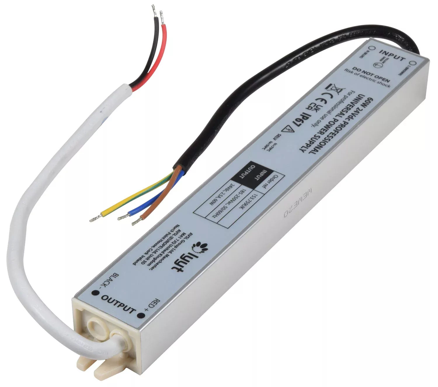 LYYT Universal 24Vdc Power Supplies – PS60-24