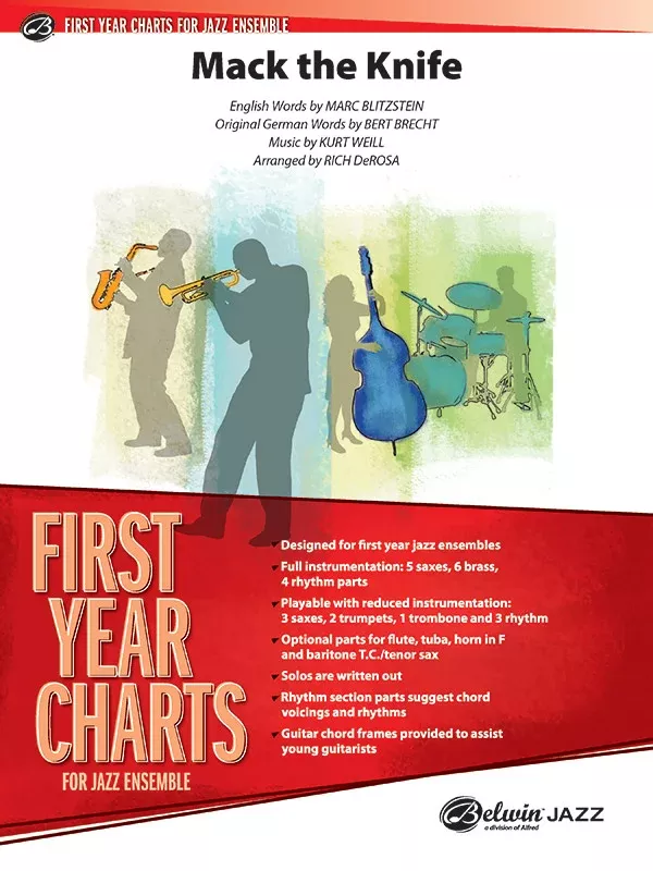 Mack the Knife: Jazz Ensemble Conductor Score & Parts