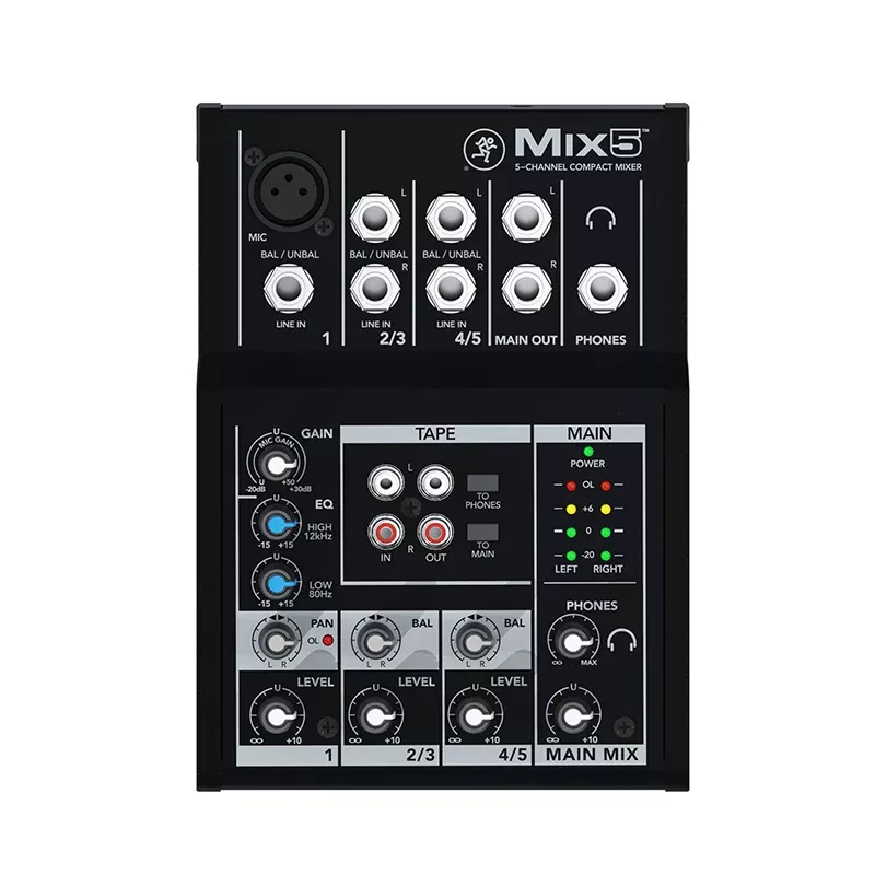 Mackie Mix5 5-Channel Compact Mixer
