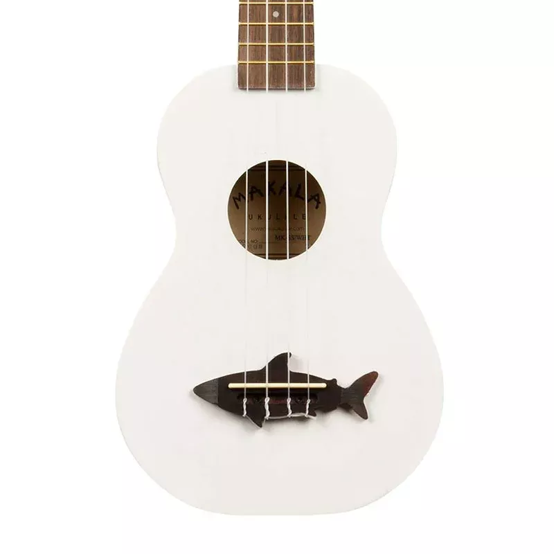 Makala Shark Soprano Ukulele – Great White