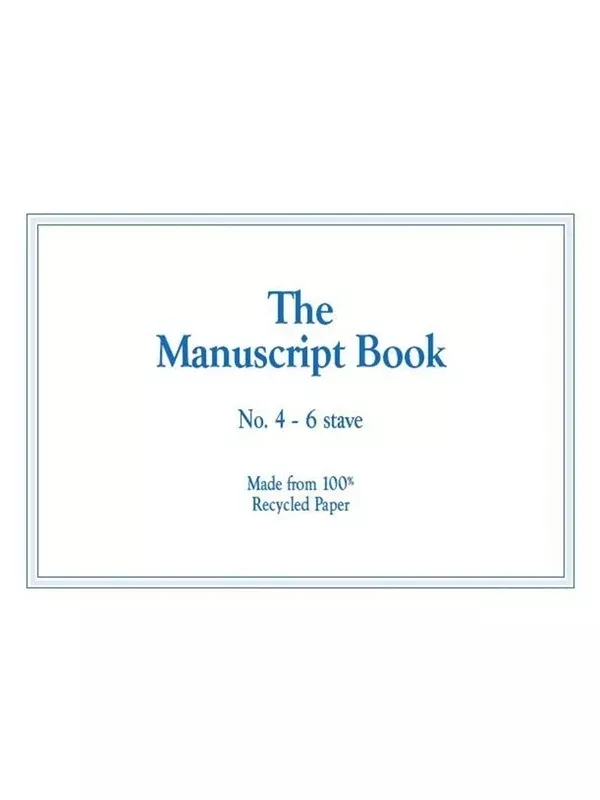 MANUSCRIPT BK 4 INTERLEAVED RECYCLED 24PP 6 STAV