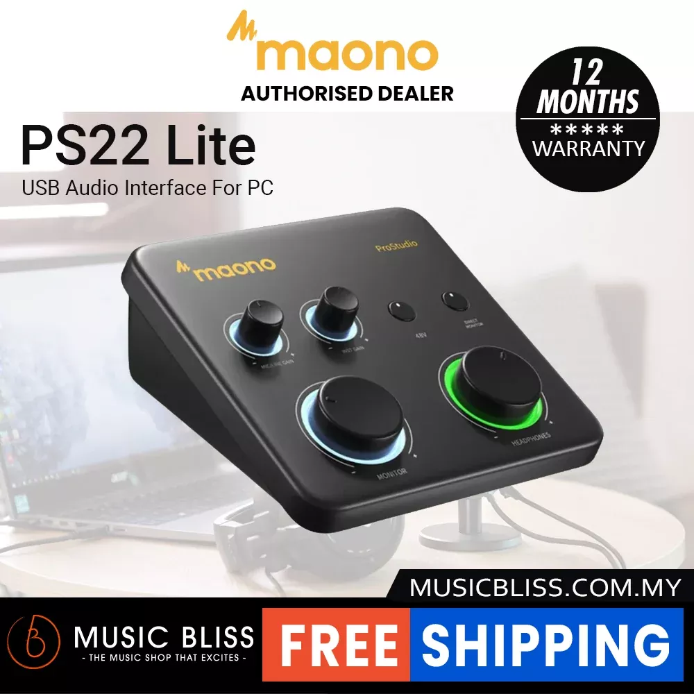 MAONO PS22 Lite USB Audio Interface For PC