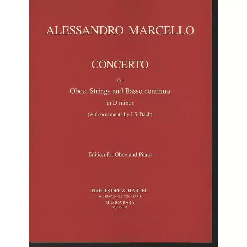Marcello Concerto in D minor for Oboe and Piano