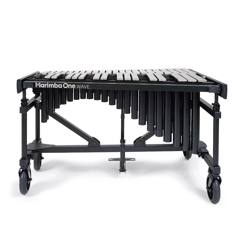 Marimba One 9021 Wave 3.0 Octave Vibraphone - Silver Keyboard with Motor