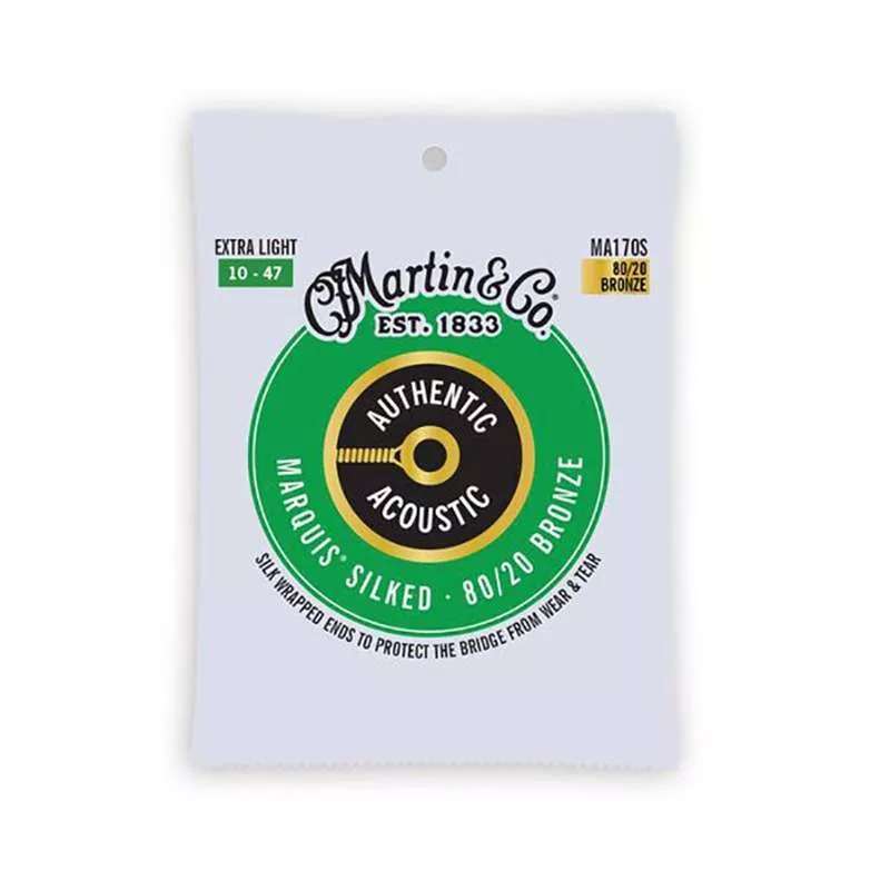 Martin MA170S Authentic Silked 80/20 Bronze – Extra Light 10-47