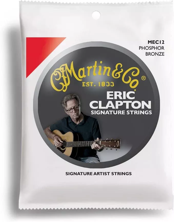 Martin MEC12 Clapton’s Choice Phosphor Bronze Acoustic Strings 12-54