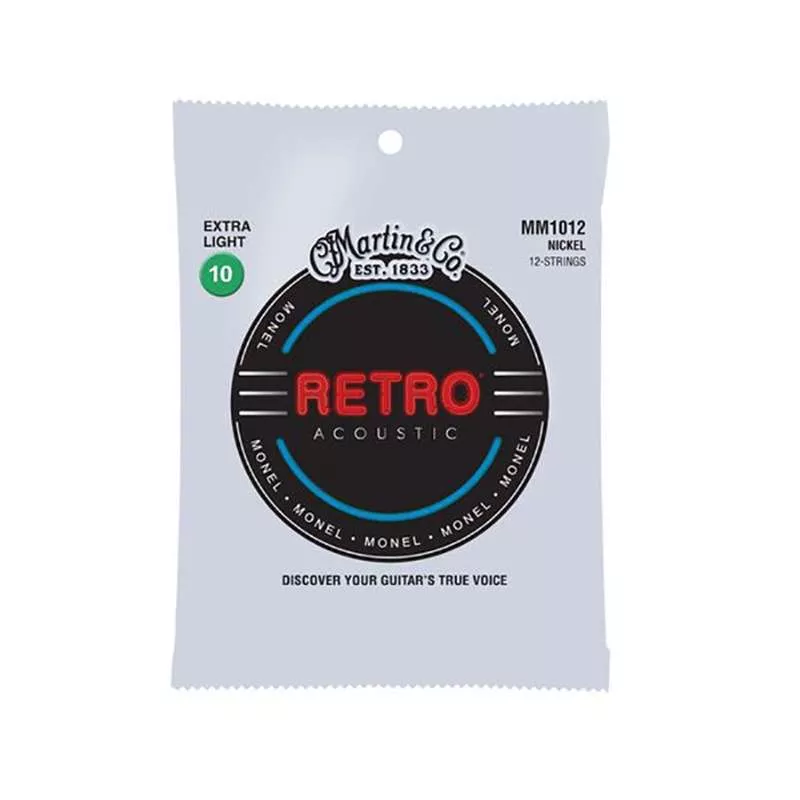 Martin Retro 12-string Acoustic Strings - Extra Light 10-47