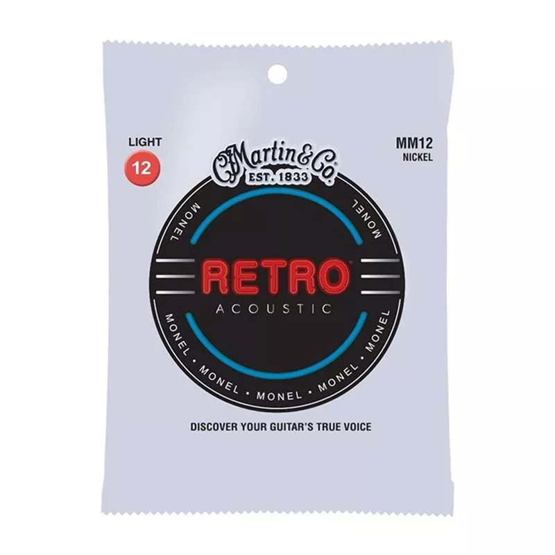 Martin Retro MM12 - Light Monel Nickel 12 - 54