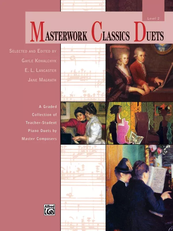 Masterwork Classics Duets, Level 2: Piano Duet (1 Piano, 4 Hands) Book