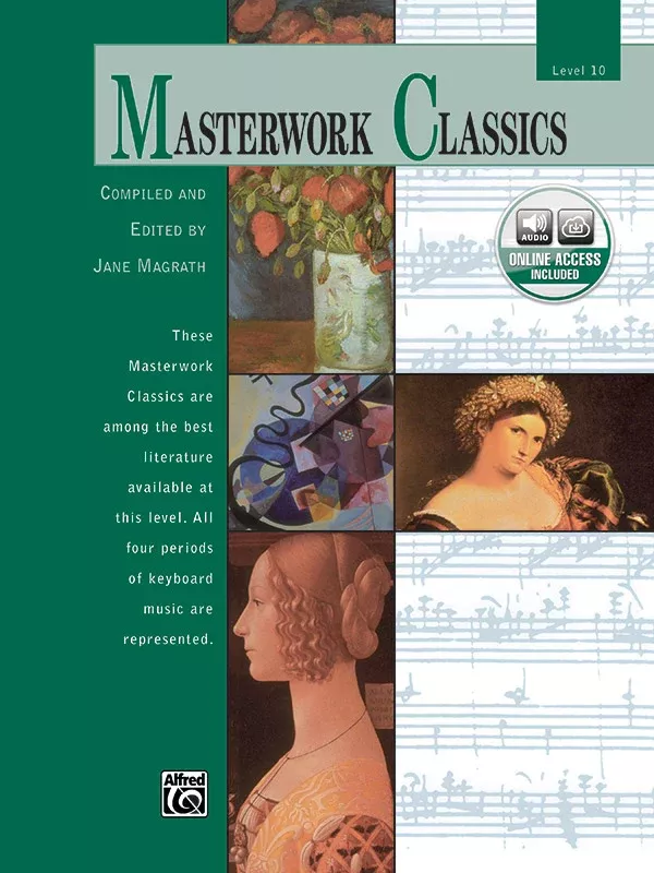 Masterwork Classics, Level 10: Piano Book & Online Audio