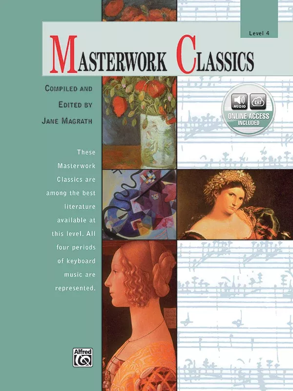 Masterwork Classics, Level 4: Piano Book & Online Audio