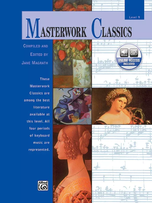 Masterwork Classics, Level 9: Piano Book & Online Audio