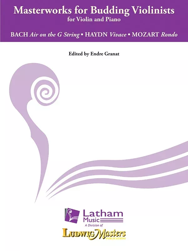 Masterworks for Budding Violinists: Violin, Solo with Piano Book