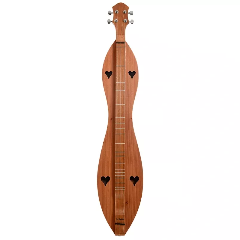 McSpadden 4FH26CR Cherry & Redwood Lap Dulcimer & Gigbag, Short Scale