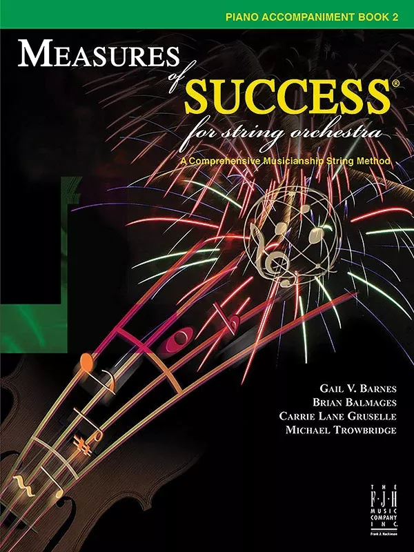 Measures of Success for String Orchestra-Piano Accompaniment-Book 2: Piano Accompaniment Book