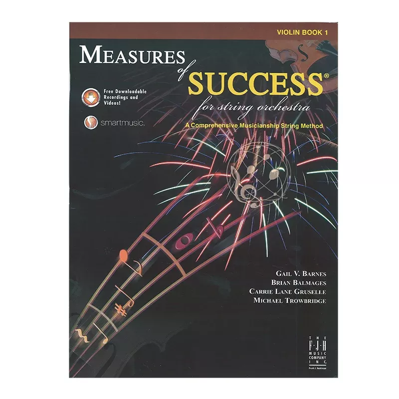 Measures of Success - Violin Book 1 with DVD