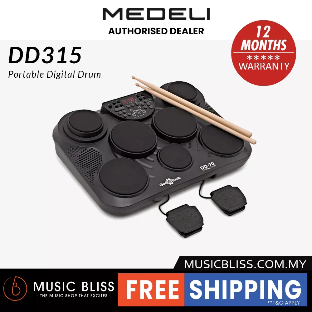 Medeli DD315 Portable Digital Drum
