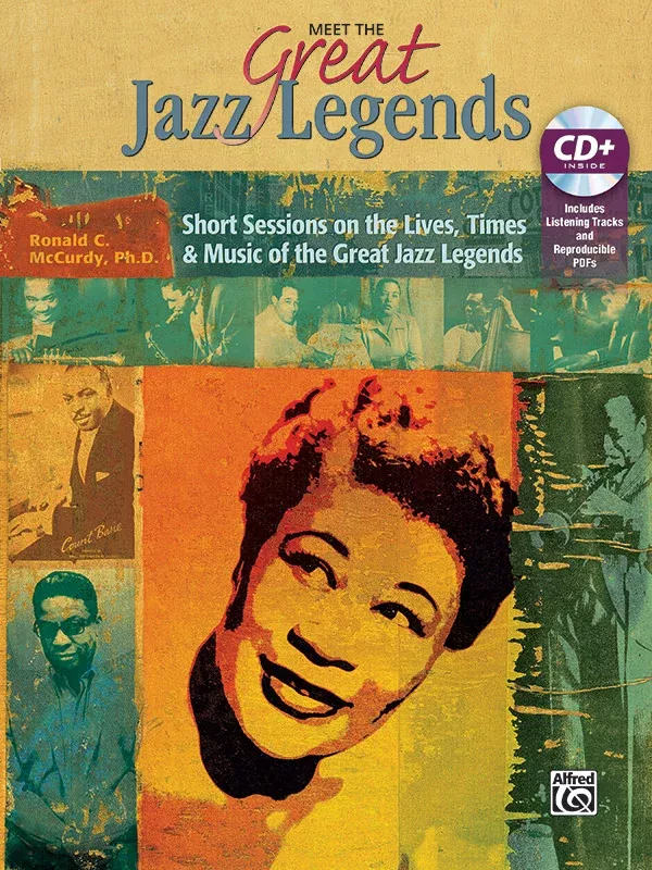 Meet the Great Jazz Legends: Book, CD & Reproducible Activity Sheets