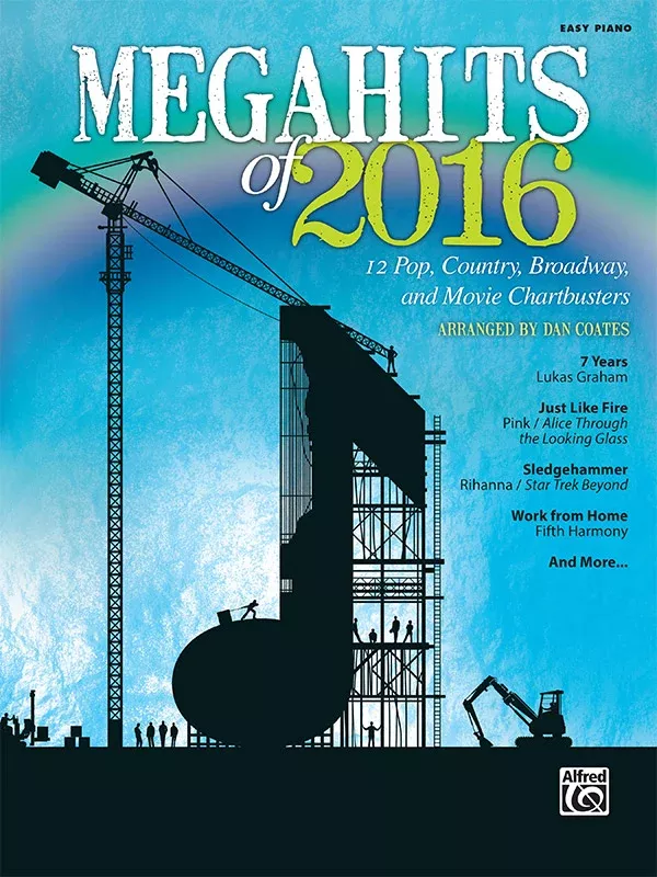 Megahits of 2016: Piano Book
