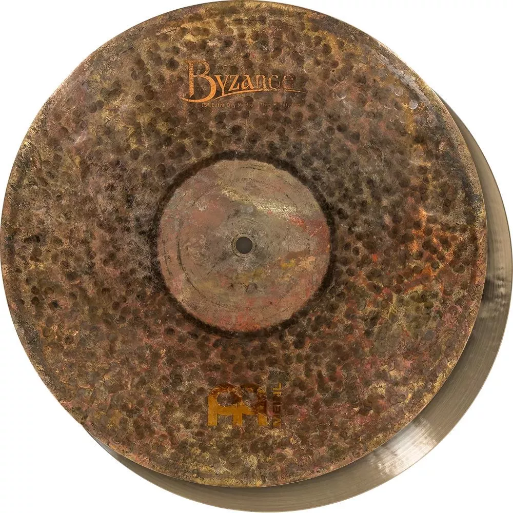 Meinl Cymbals Byzance Extra Dry Medium Thin Hi Hat 15"